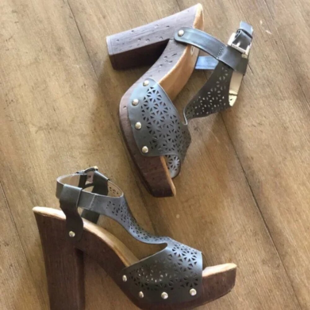Chunky heels *36